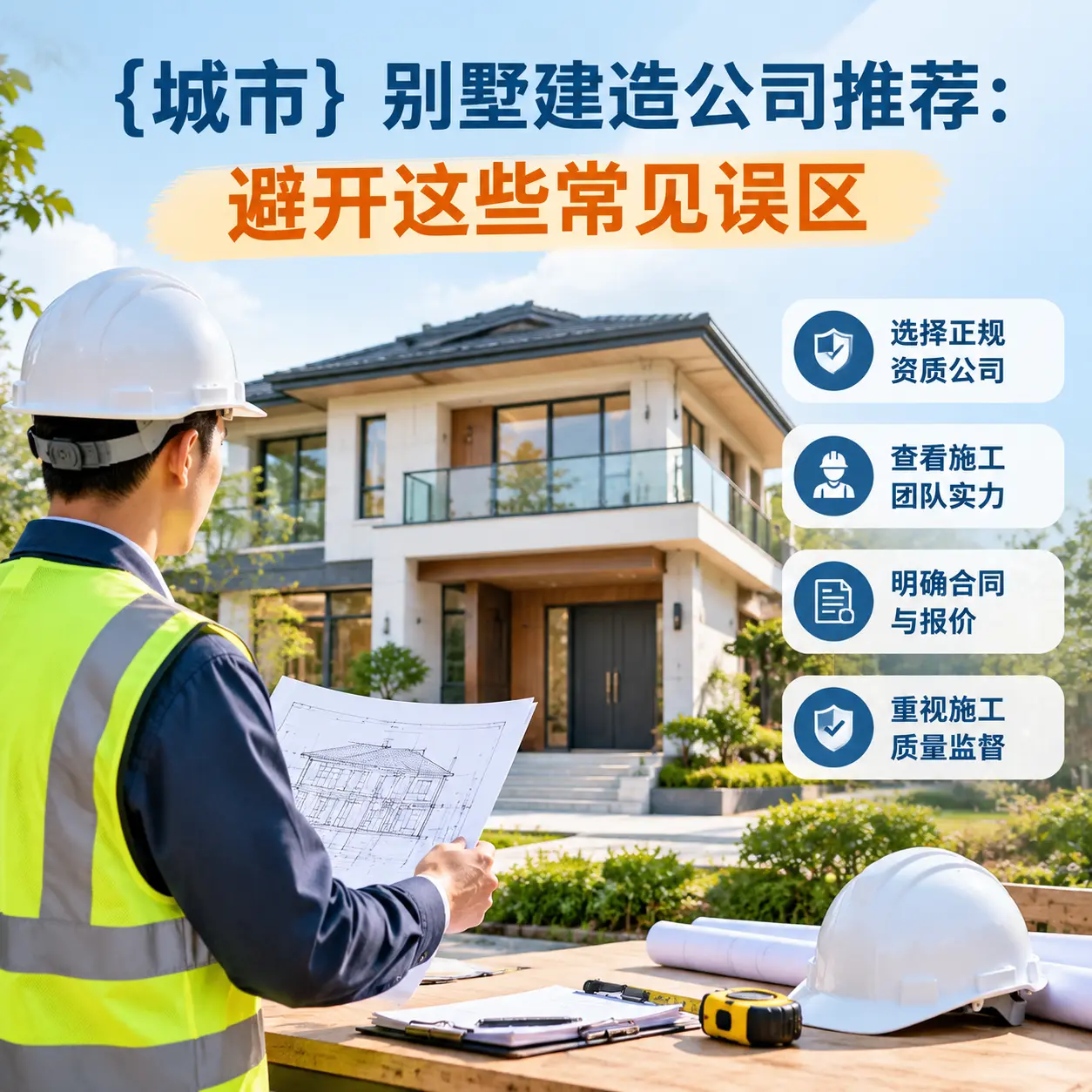 凯里 别墅建造公司推荐：避开这些常见误区