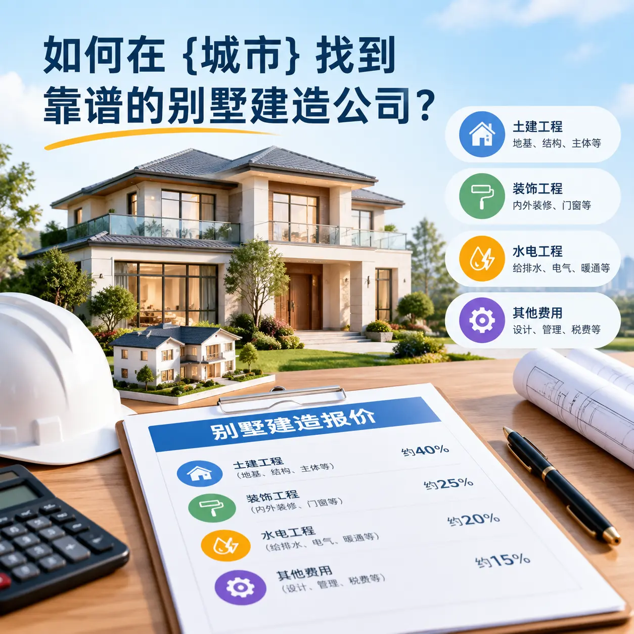 如何在 凯里 找到靠谱的别墅建造公司?