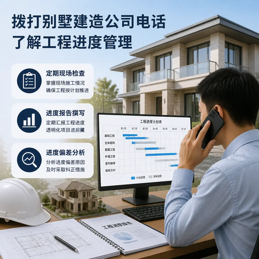 拨打凯里别墅建造公司电话,了解工程进度管理