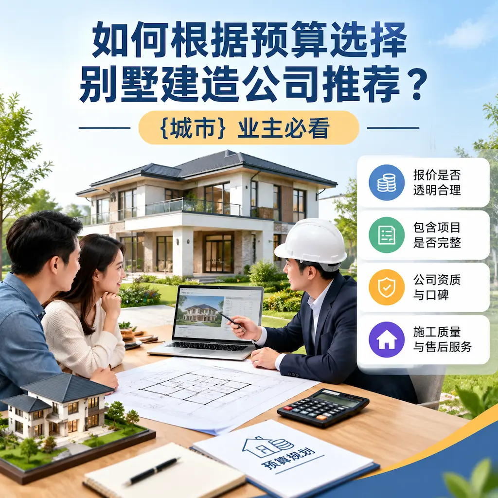 如何根据预算选择别墅建造公司推荐? 凯里 业主必看